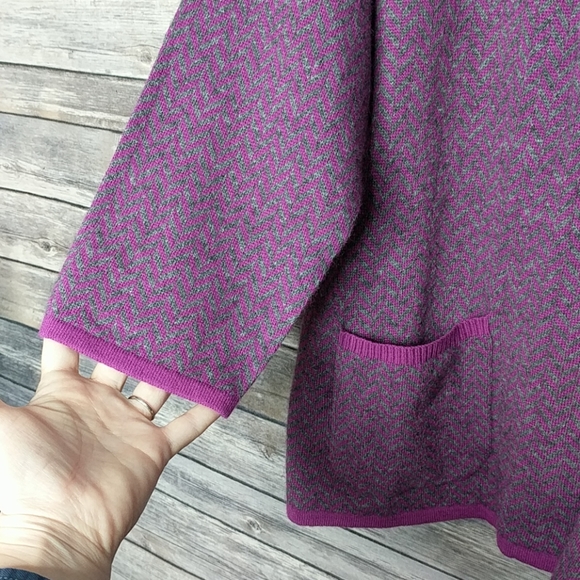 TALBOTS Woman Wool Blend Cardigan Size X NWT - Picture 4 of 8